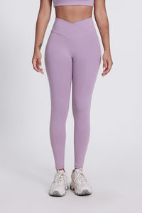 Women'S Bright Crossover High-Waisted Hip Lift Dance Stretch Cropped Pants
