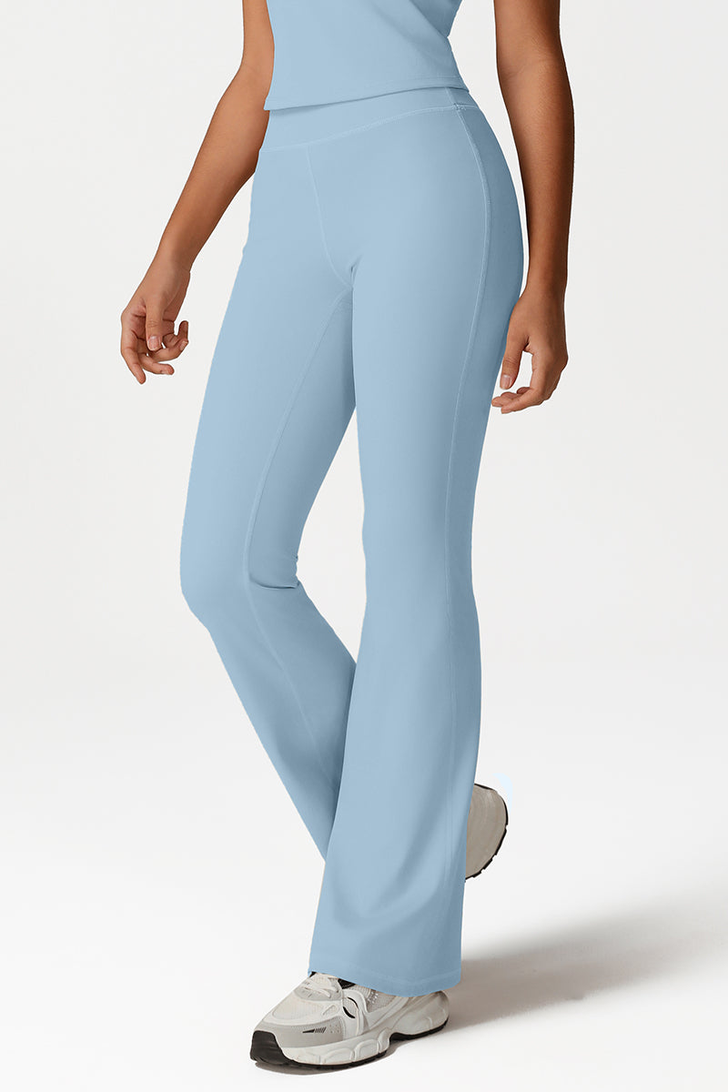 Women High-Waisted Bootcut Butt-Lifting Naked-Feel Yoga Pants