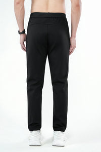 Men High-Waist Warm Quick-Dry Outdoor Running Training Pants