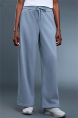 Women's fleece-lined loose casual pants