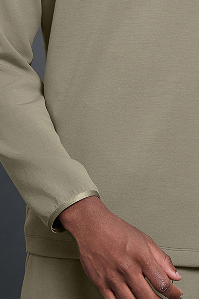 Men Outdoor Hooded Comfortable Stretchy Long Sleeve Sweatshirt