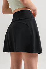 Women'S Slim Fit Fitness High Elastic Sports Skirt