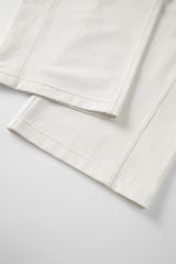Women High Waist Fleece Lined Windproof Loose Fit Straight Leg Workout Pants
