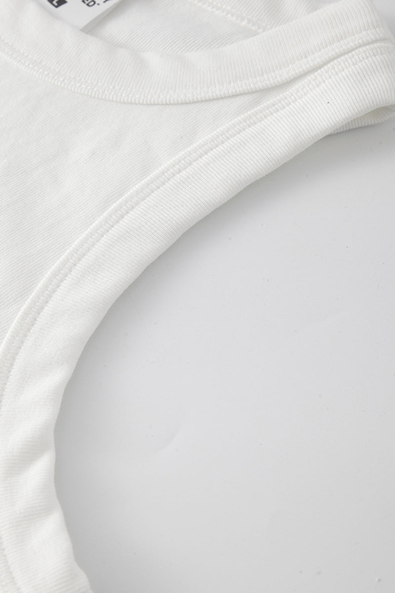 Cropped Washed Tank Top - Streetwear Women's Bustier