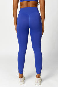 Women'S Leg Drawstring Sport Tights