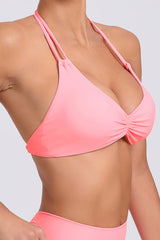 Women Double Adjustable Clasp Hanging Neck Beauty Back Fastening Quick Drying Sports Fitness Yoga Bra