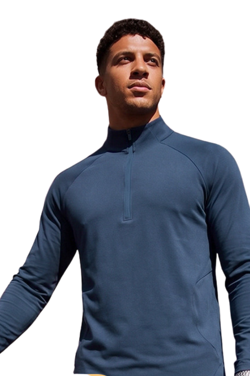 Men's Fall Half Zip Lightweight Thermal Athletic Top