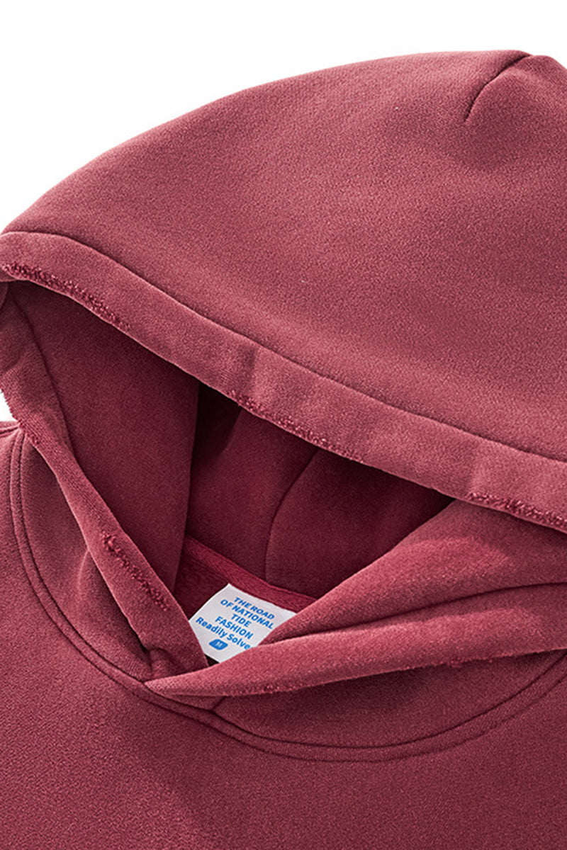 Unisex Vintage Wash Raglan Hoodie And Pants