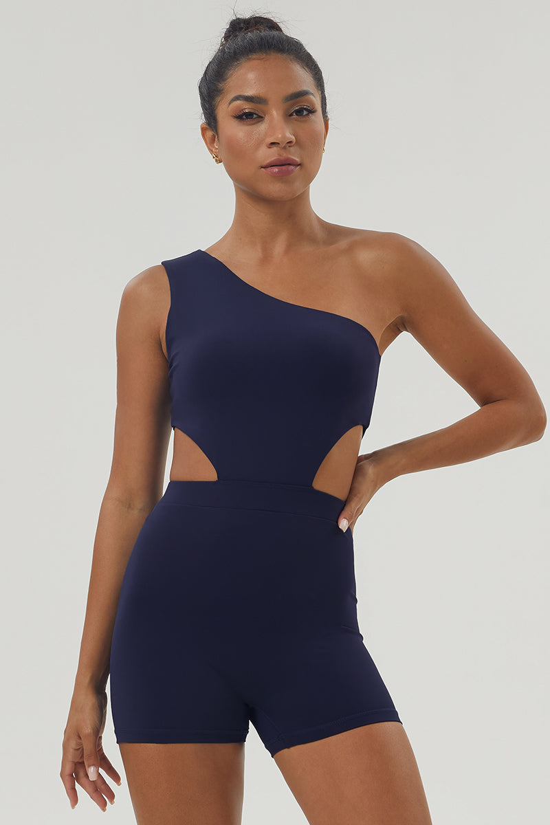 Women One-Shoulder Jumpsuit