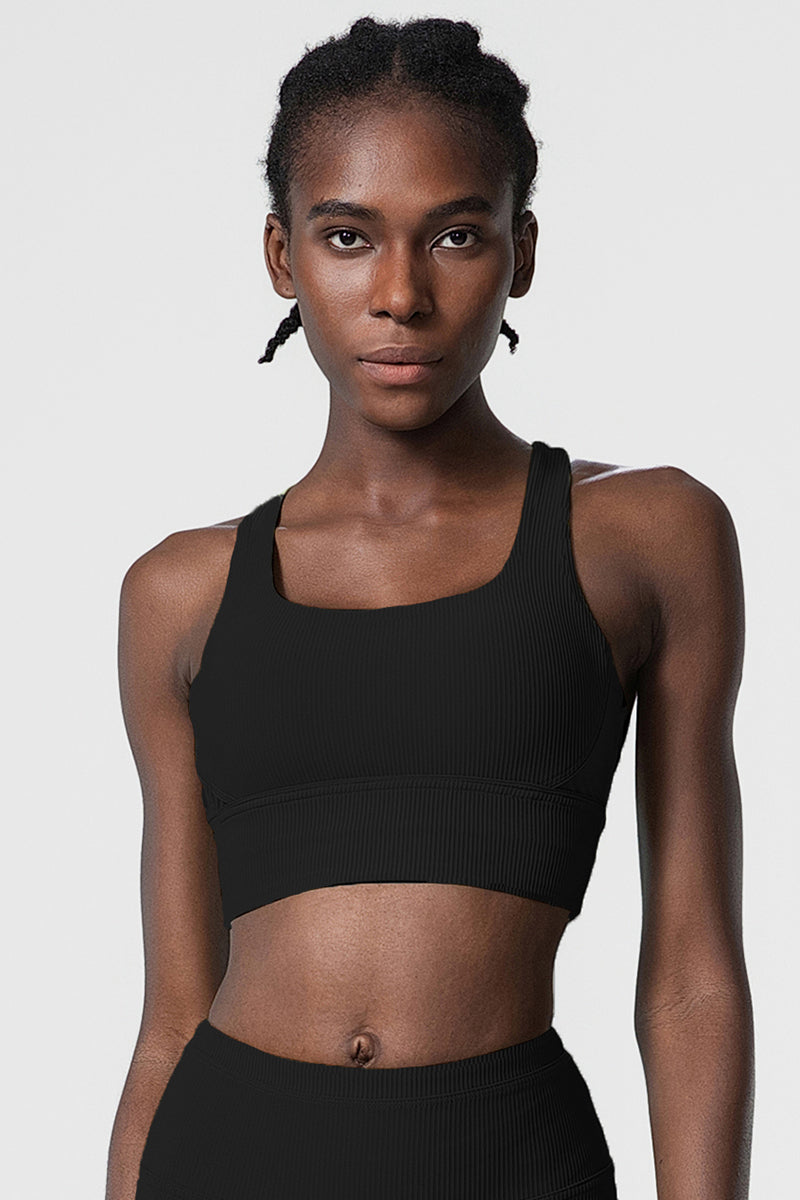 Women's Sports Ribbed Bra