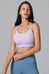 High Support Straps Back Sports Bra