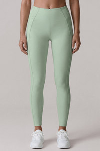 Women's Athletic Corset Seam 3D Peach Butt Yoga Leggings