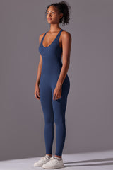 Seamless Women'S I-Back Yoga Sport Jumpsuit