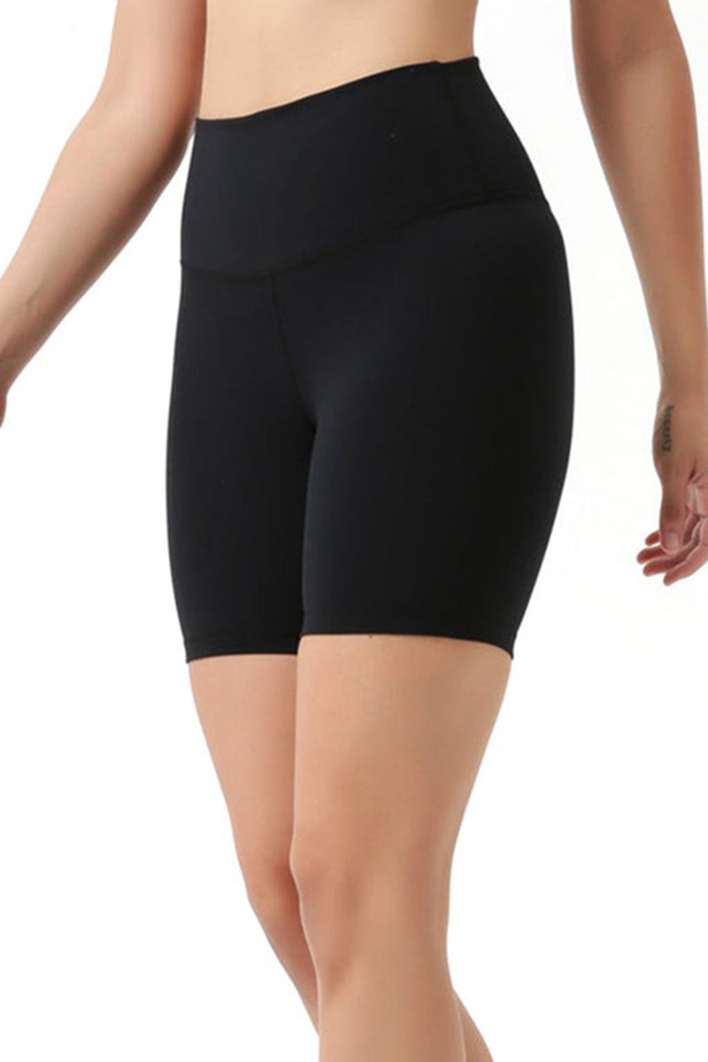 Women High Waist Yoga Shorts