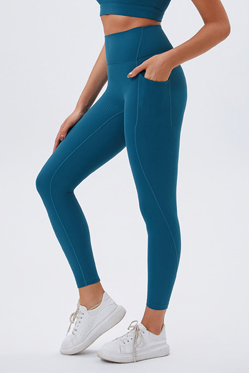 Women Eco-Friendly Recycled Fabric High Waisted Hip Lifting Outdoor Sports Running Fitness Yoga Yoga Leggings