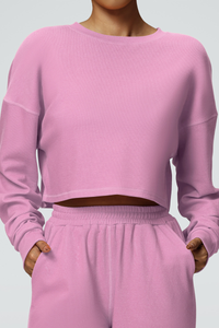 Autumn and winter round-neck sweatshirt