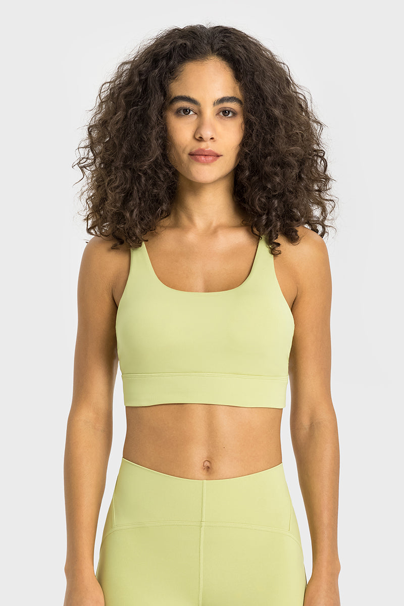 Women's V-Back Anti-Shock Sports Bra