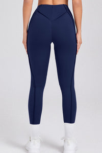Women Patchwork Linear Stereoscopic Skinny Beauty Out Running Fitness Exercise Yoga Pants