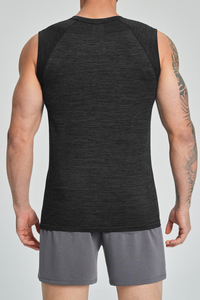 Men's Summer Soft Textured Quick Dry Sports Tank Top