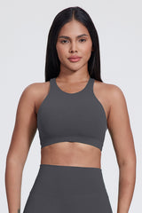 Women'S Yoga Backless Cross Stretch Bra Tank Top