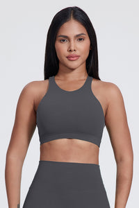 Women'S Yoga Backless Cross Stretch Bra Tank Top