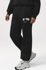 Women Fleece-Lined Pocket Sweatpants