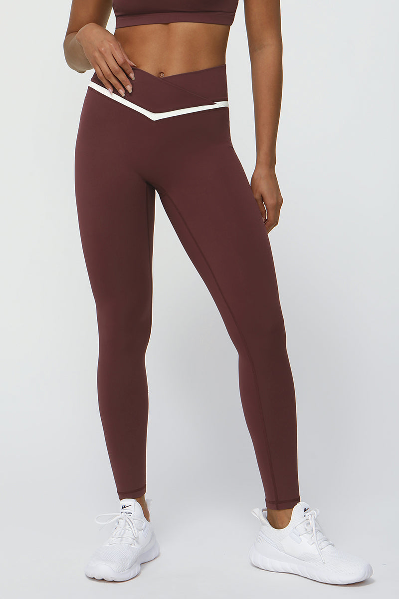 Colorblocked Women Sport Leggings