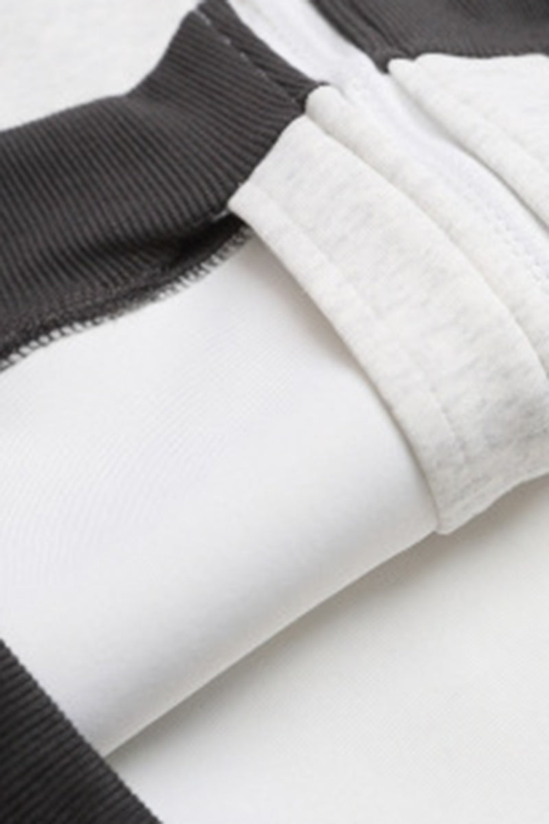 Couple Stand-Collar Zip-Up Casual Hoodie