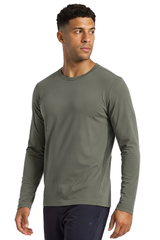 Men's Fall Long Sleeve Breathable Mesh Seamless T-shirt