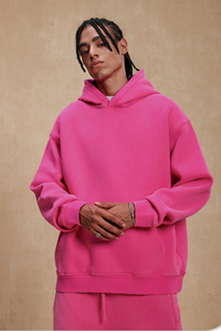 Washable wax-dyed sweatshirt