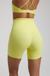 High-Waisted, High-Stretch Athletic Shorts