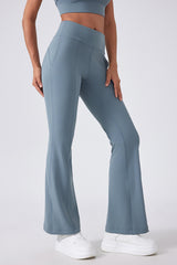 Women's Sports Yoga High Waist Wide Leg Pants