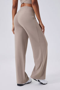 Women High-Waist Relaxed-Fit Drawstring Yoga Lounge Pants