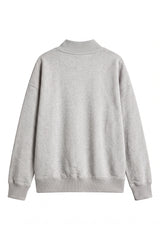 Women's Fall Fleece Relaxed Mock Neck Sweatshirt