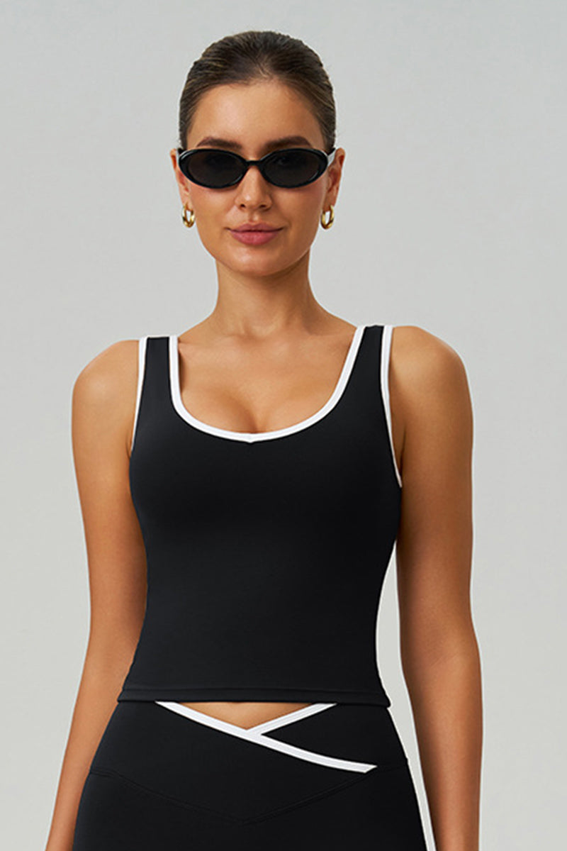 Women Naked-Feel Crisscross Back Sports Bra