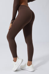 Women Peach Rump Yoga Leggings