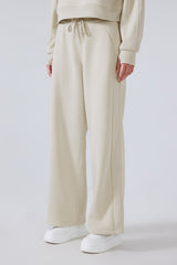 Women'S Casual Sport Waist Drawstring Wide Leg Pants