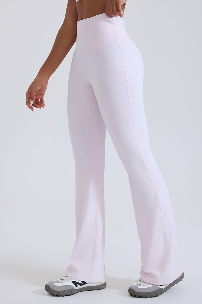 Women Hi-Waist Flared Yoga Leggings