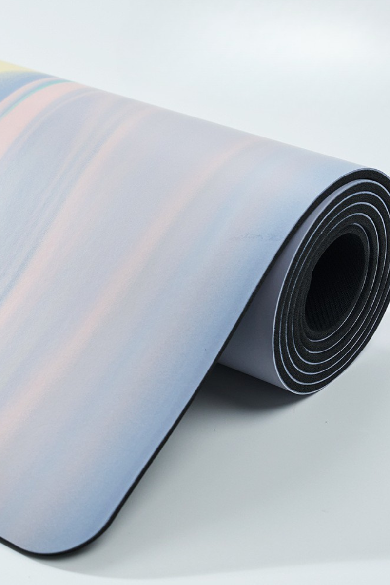 Women's Non-Slip Color Block Yoga Equipment  Mat