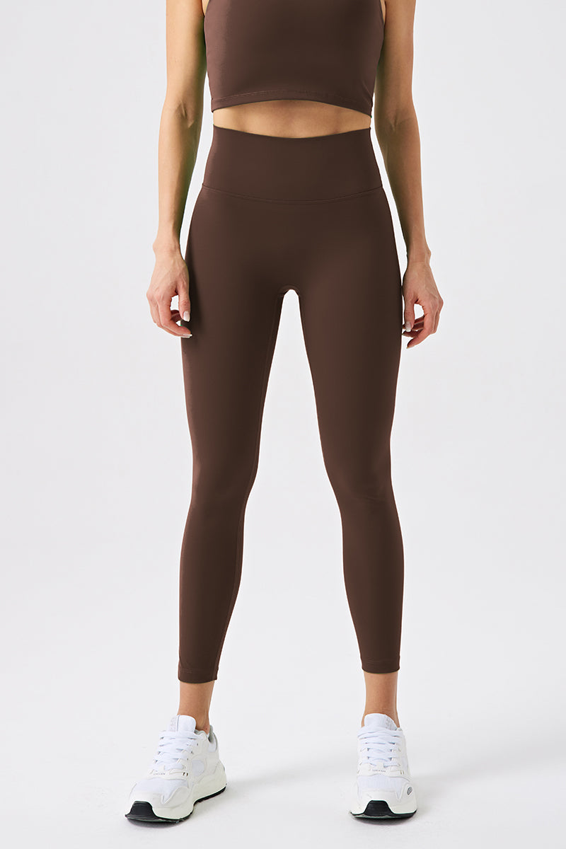 Women Eco Nylon Tummy Tuck High Waist Fitness Running Yoga Exercise Leggings