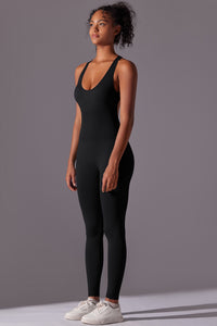 Seamless Women'S I-Back Yoga Sport Jumpsuit