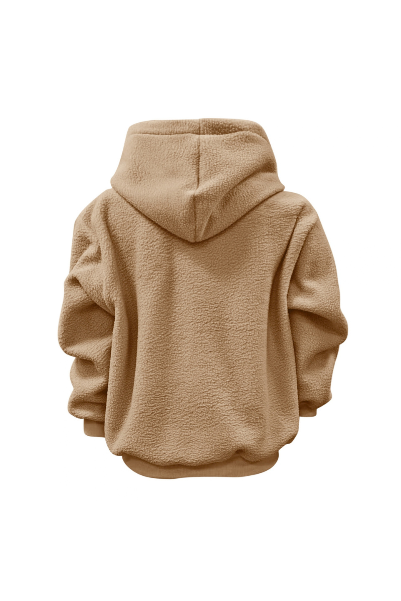 Women's Fall/Winter Fleece Front Large Pet Pocket Hoodie