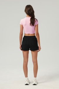 Women's Midriff-Baring Crop Top