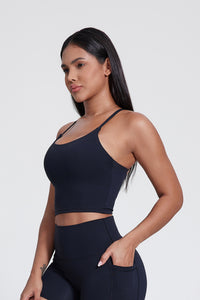Women'S Crossover Backless Suspender Bra Underwear Sports Vest