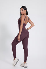 Women'S Yoga Exercise Quick-Drying Butt Lift Bodysuit