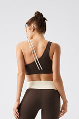 Women Eco-Friendly Recycled With Chest Pads Premium Feel Fitness Pilates Yoga Bra