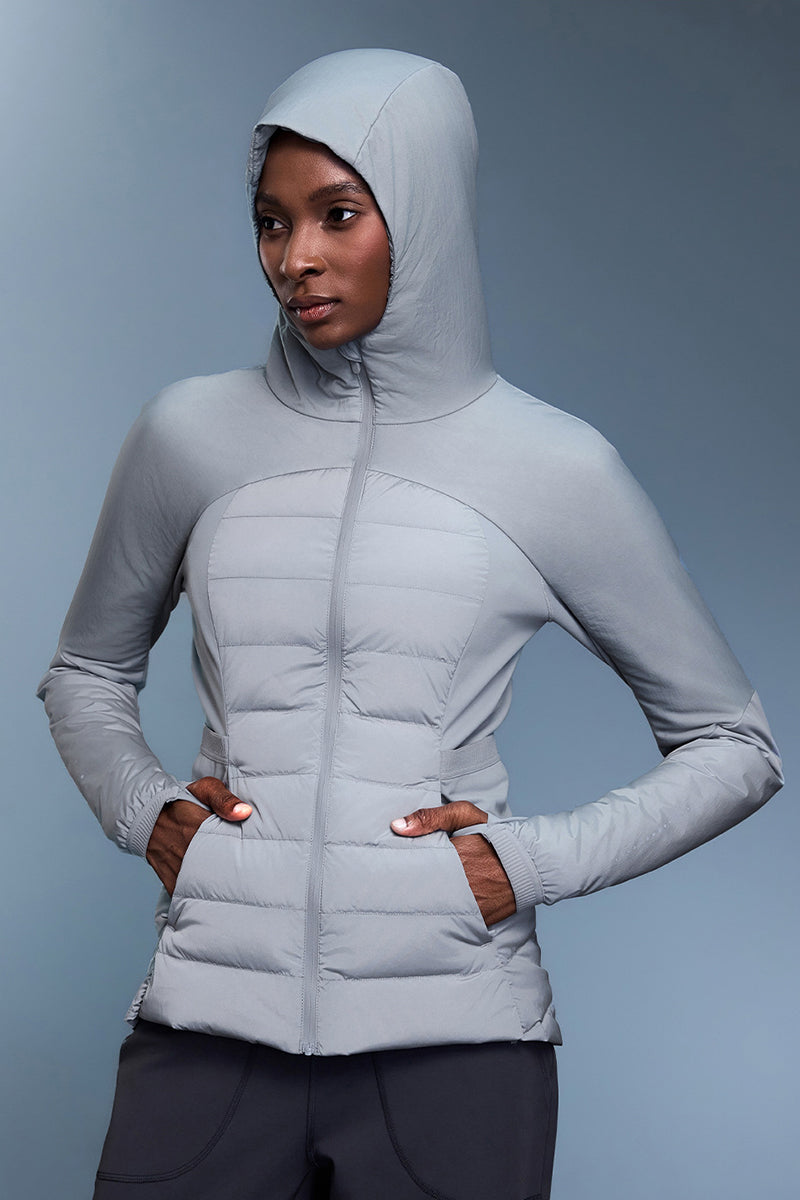 Women Lightweight Warm Slim-Fit Running Down Jacket