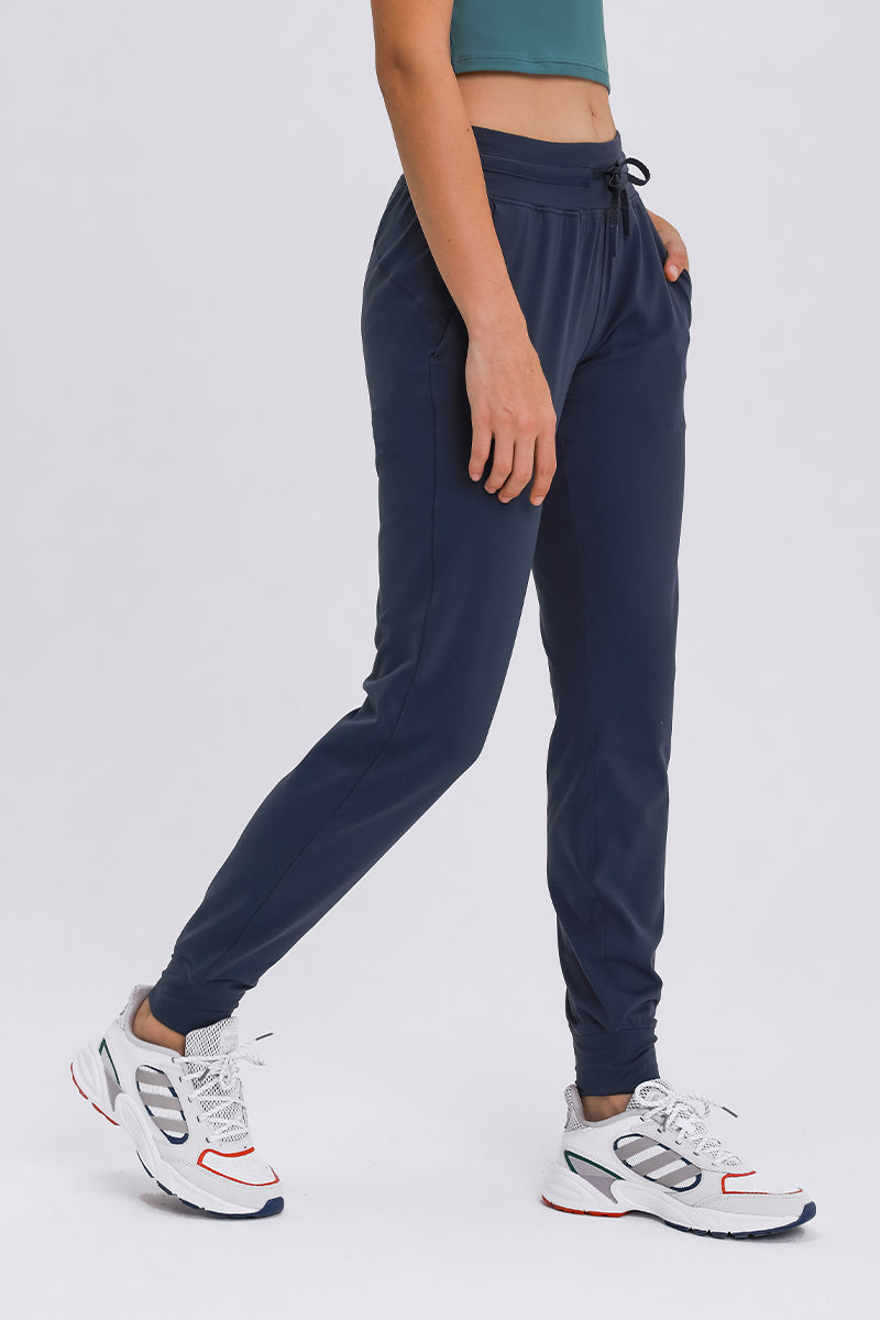 Women'S Waist Drawstring Jogging Pants