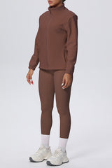 Women Thermal Sport Set: Jacket + Leggings