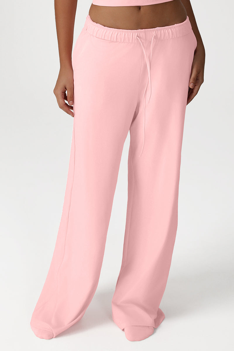 Women High Waist Loose Wide Leg Yoga Pants